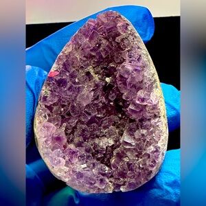 High quality amethyst Dragon geode egg